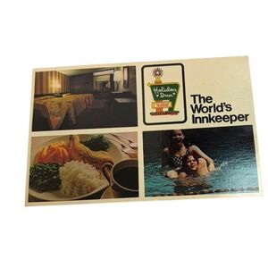 Vintage Holiday Inn National Airport Arlington VA Postcard Worlds Innkeeper